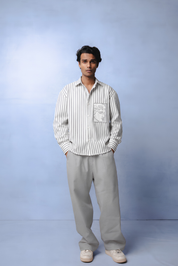 FAYA GREY CO-ORD MEN