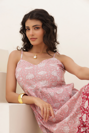 Aricia Strappy Midi Dress