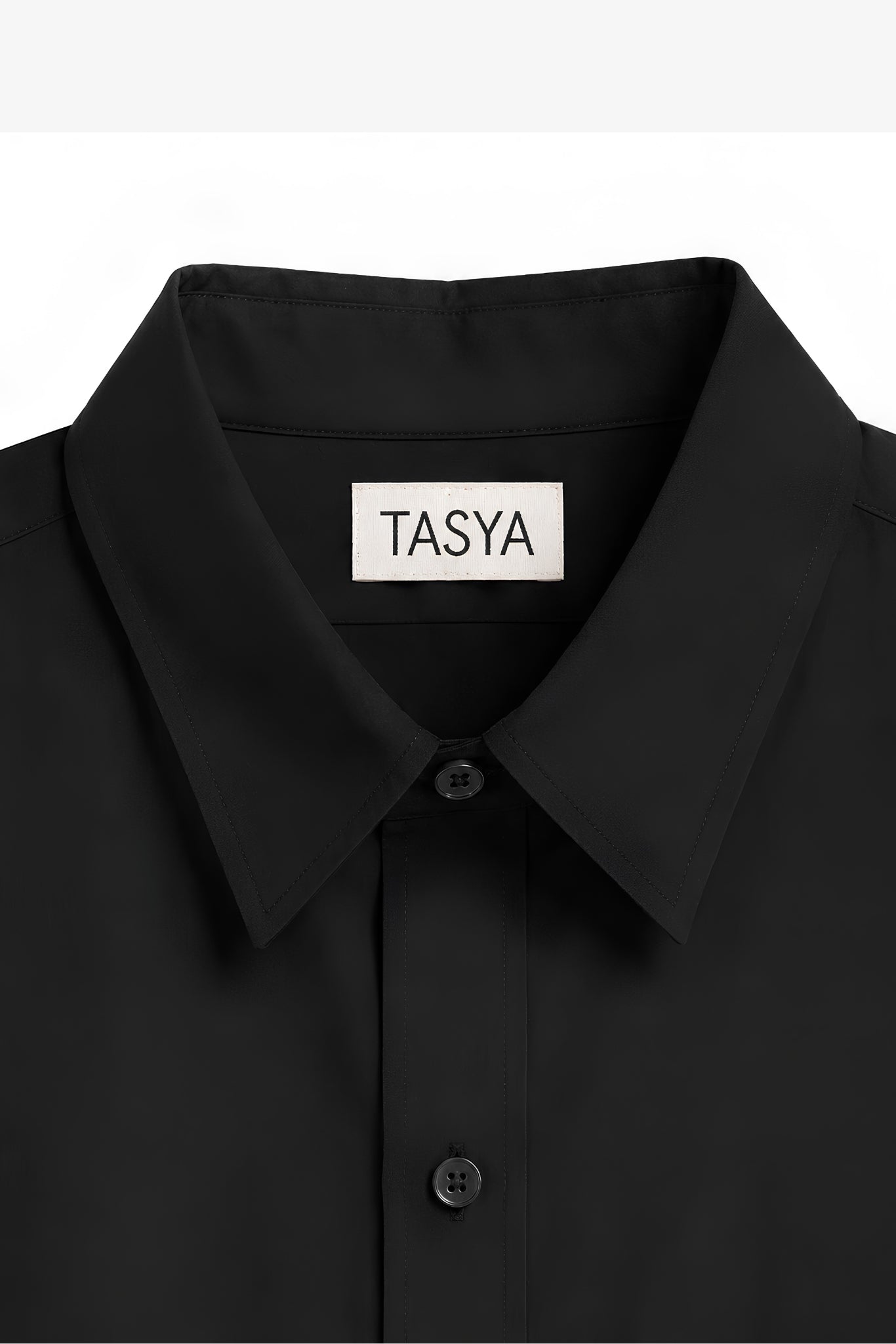 TIFFANY BLACK DYED SHIRT WOMEN