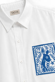 OLIVIA BLUE SHIRT MEN