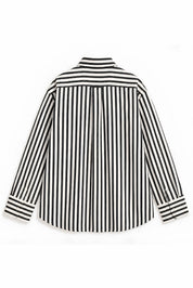 KIN BLACK STRIPE SHIRT MEN