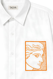 TIFFANY ORANGE SHIRT MEN
