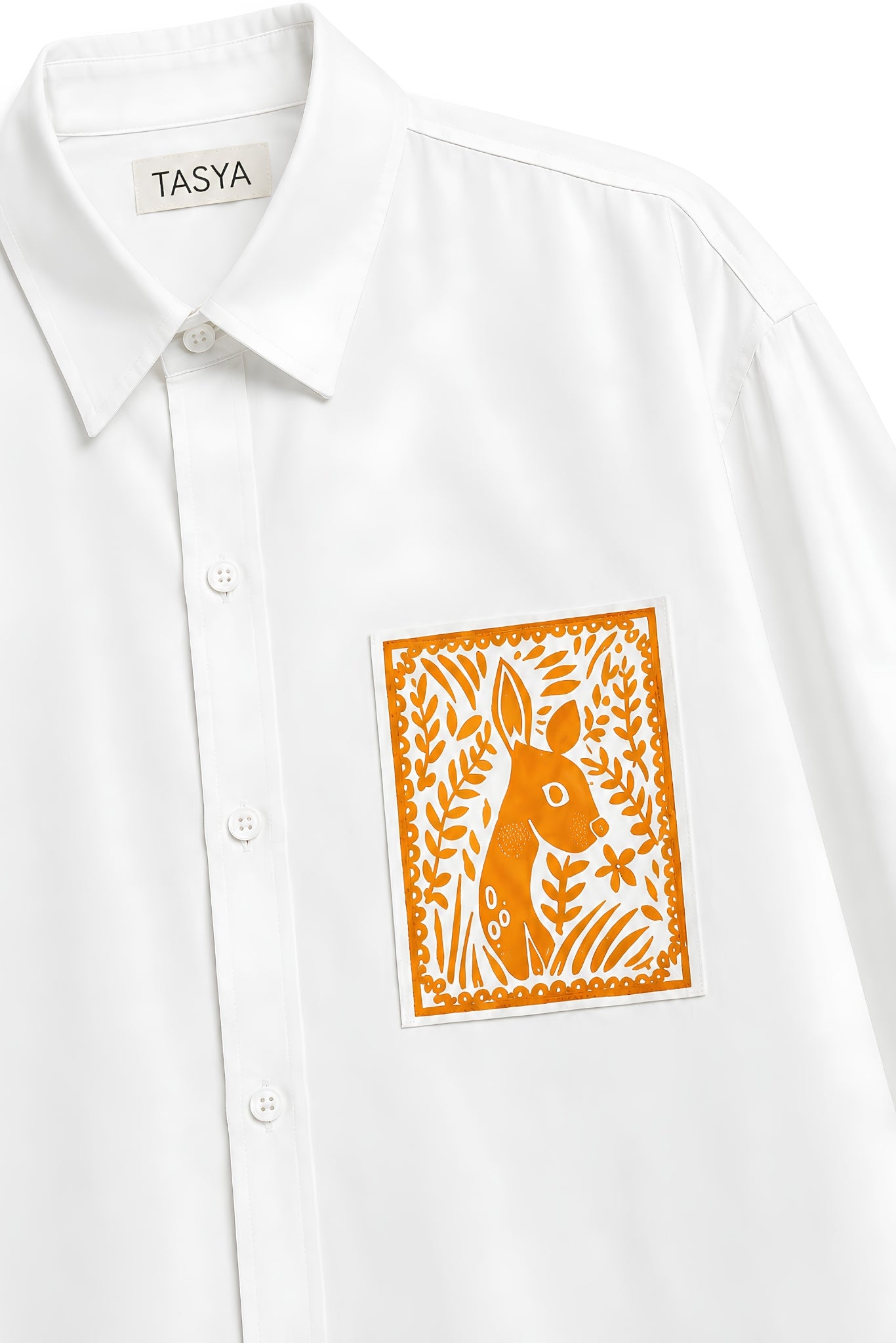 OLIVIA ORANGE SHIRT MEN