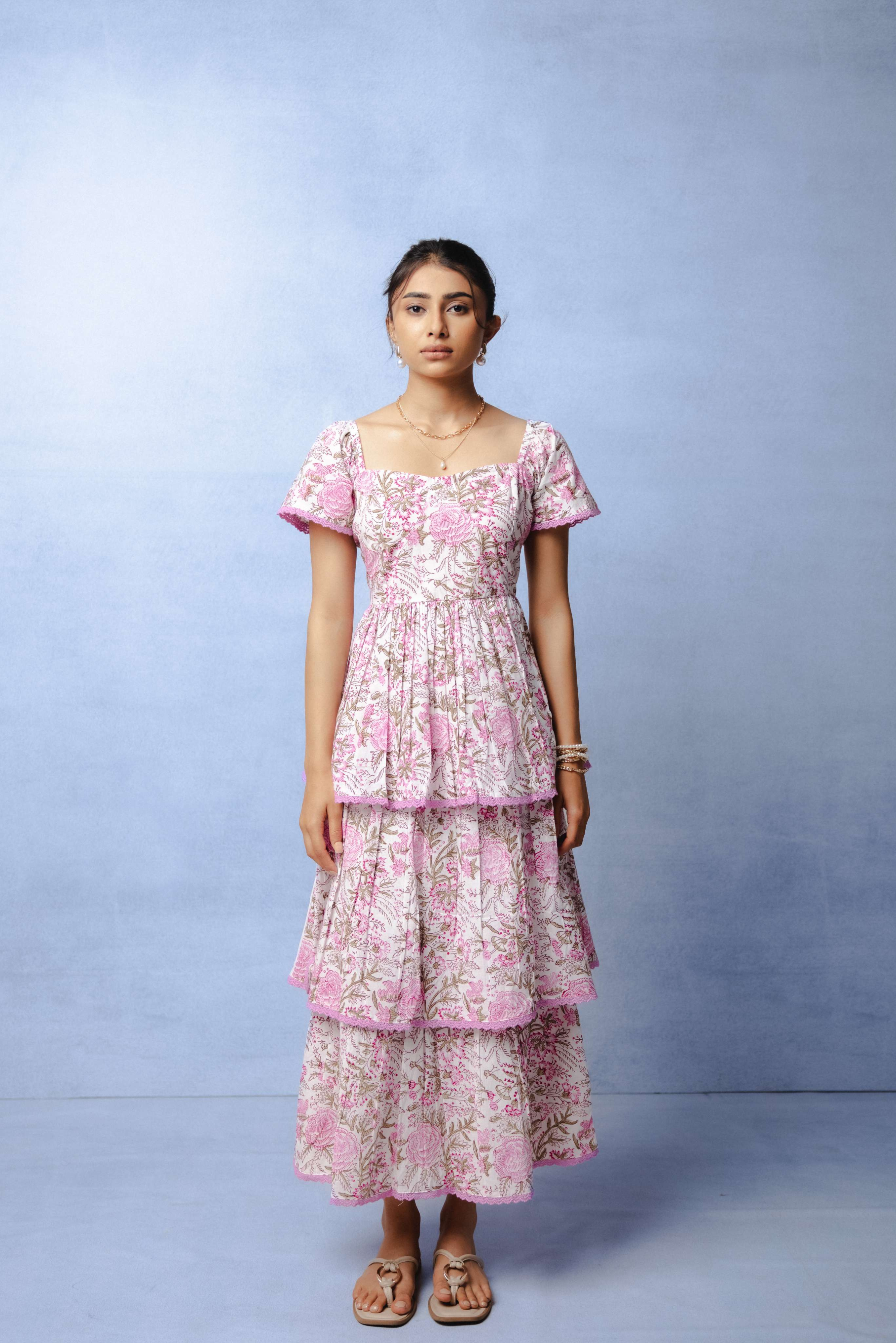 CLAUDE MIDI DRESS