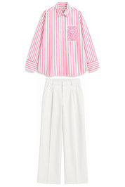 MARGO PINK STRIPE CO-ORD MEN