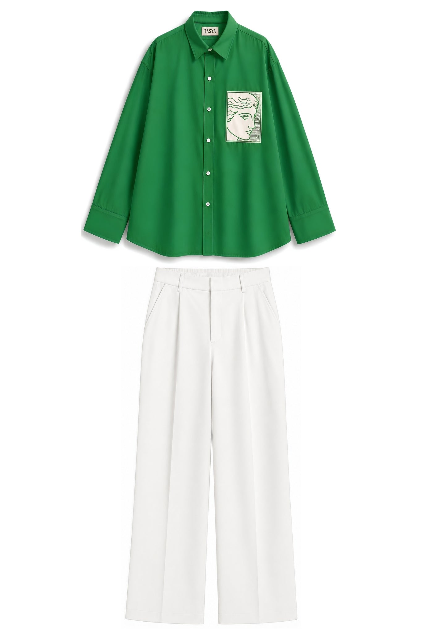 TIFFANY GREEN DYED CO-ORD MEN