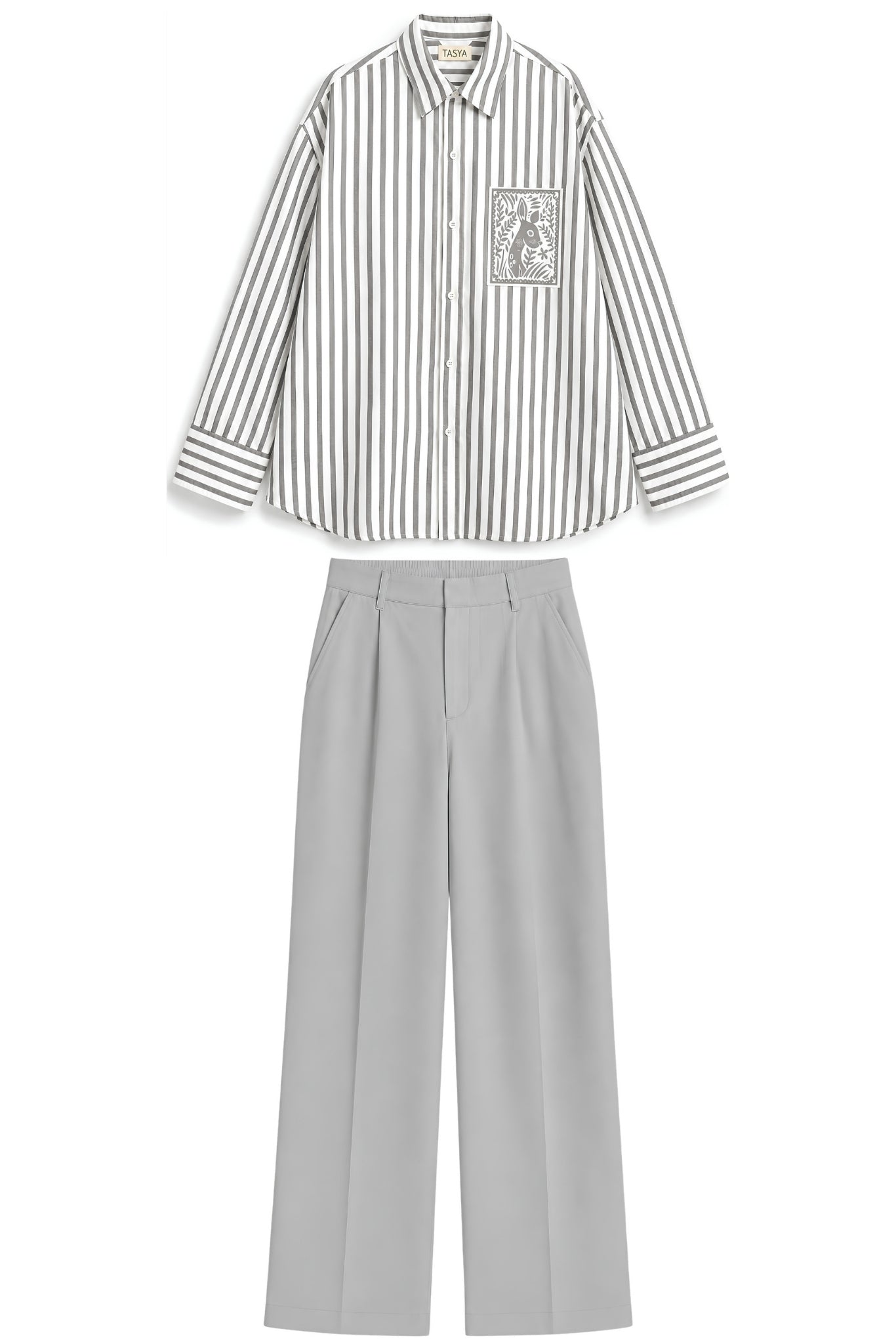 RISA GREY CO-ORD MEN