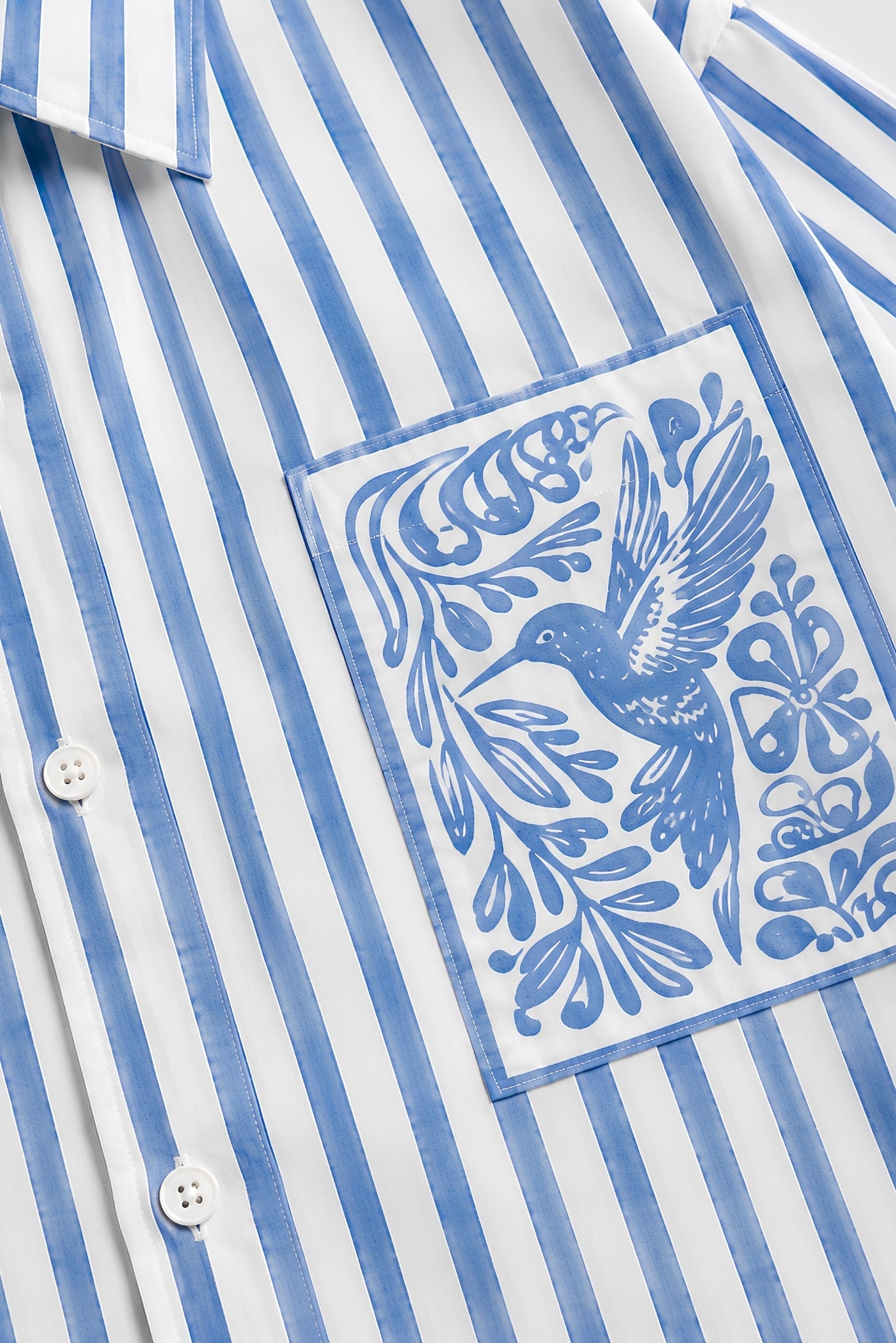 KIN BLUE STRIPE SHIRT MEN