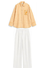 OLIVIA ORANGE STRIPE CO-ORD WOMEN