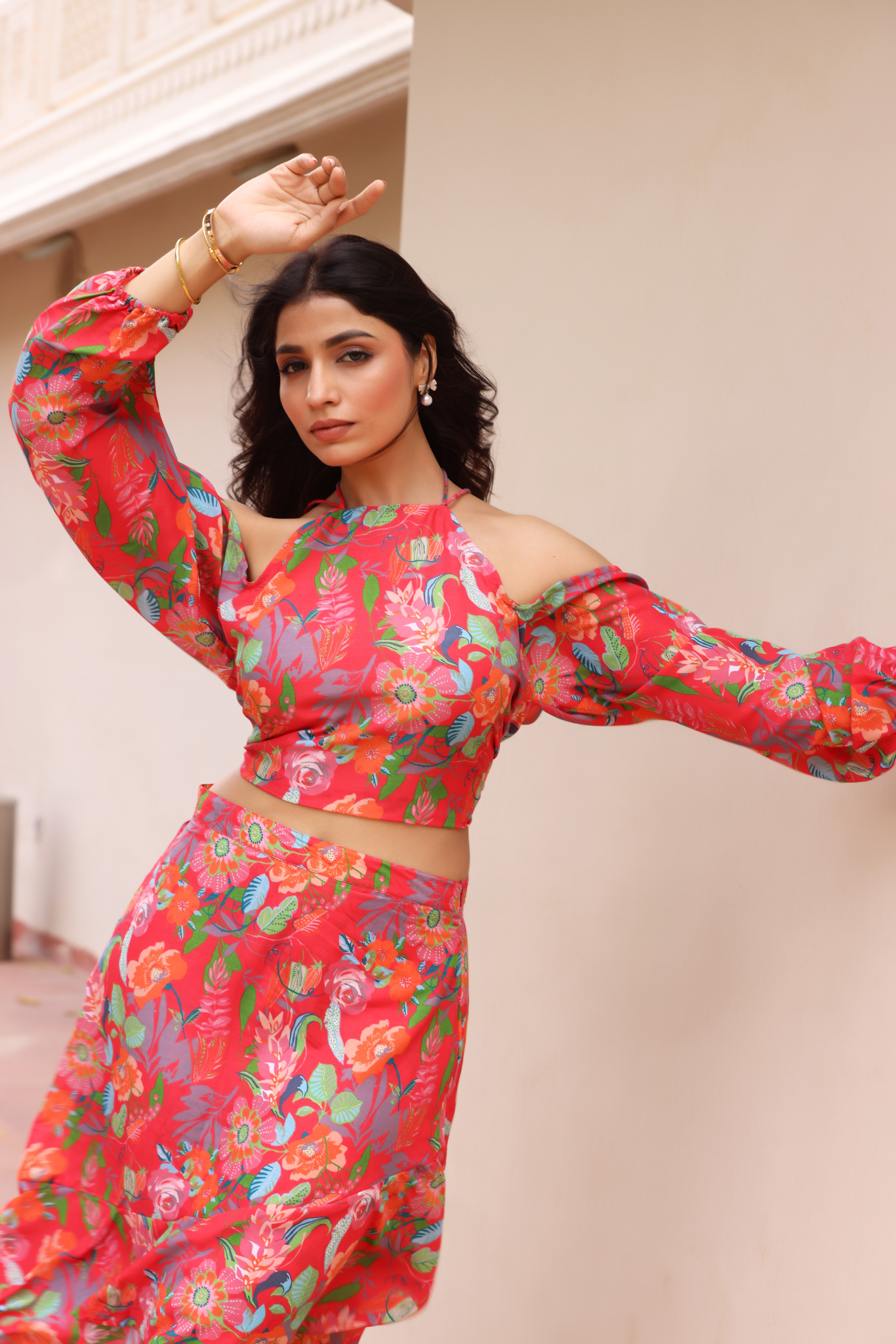 Paros Printed Co-ord Set