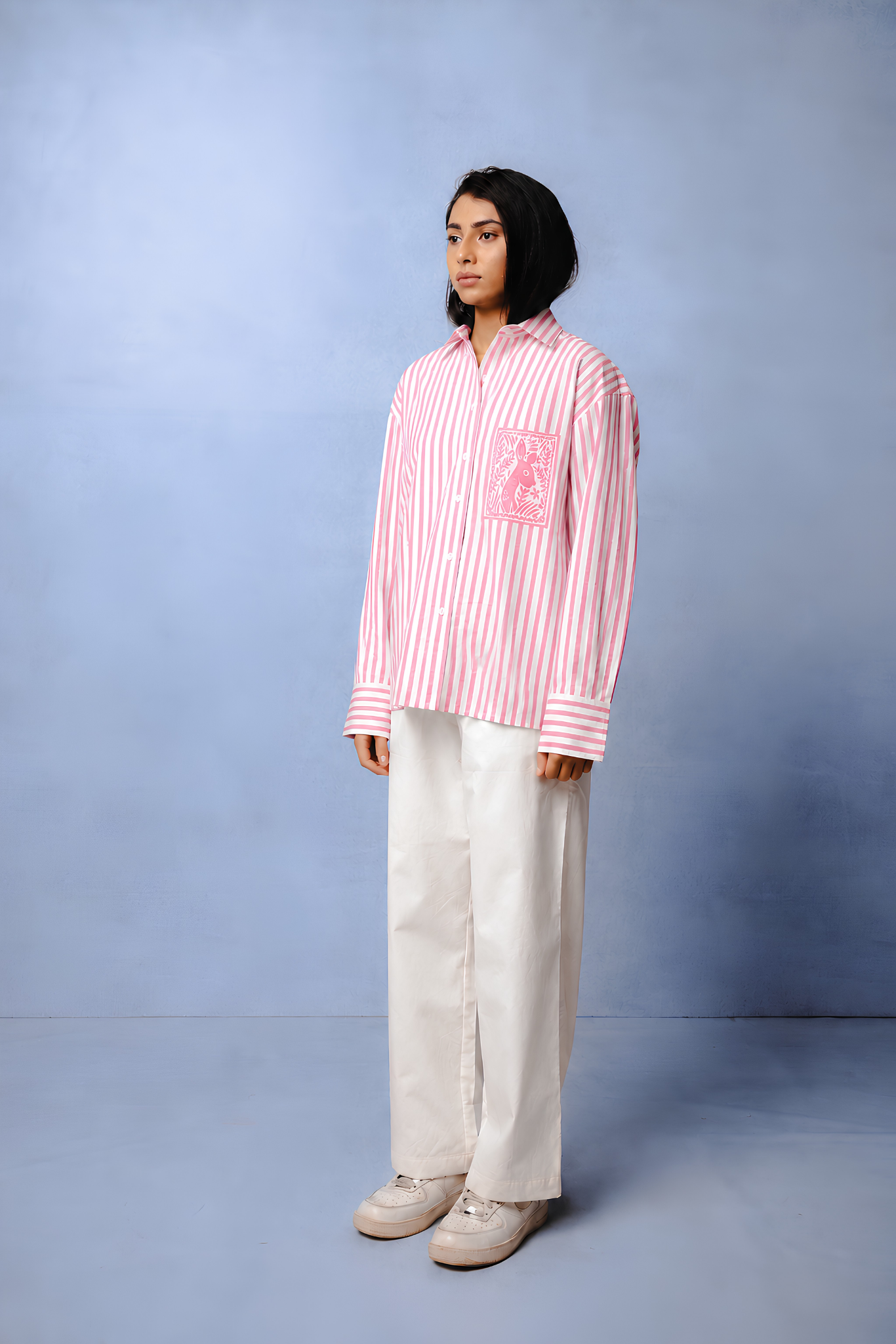 OLIVIA PINK STRIPE CO-ORD WOMEN