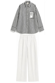 TIFFANY BLACK STRIPE CO-ORD MEN