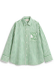HORIZON STRIPE GREEN CO-ORD
