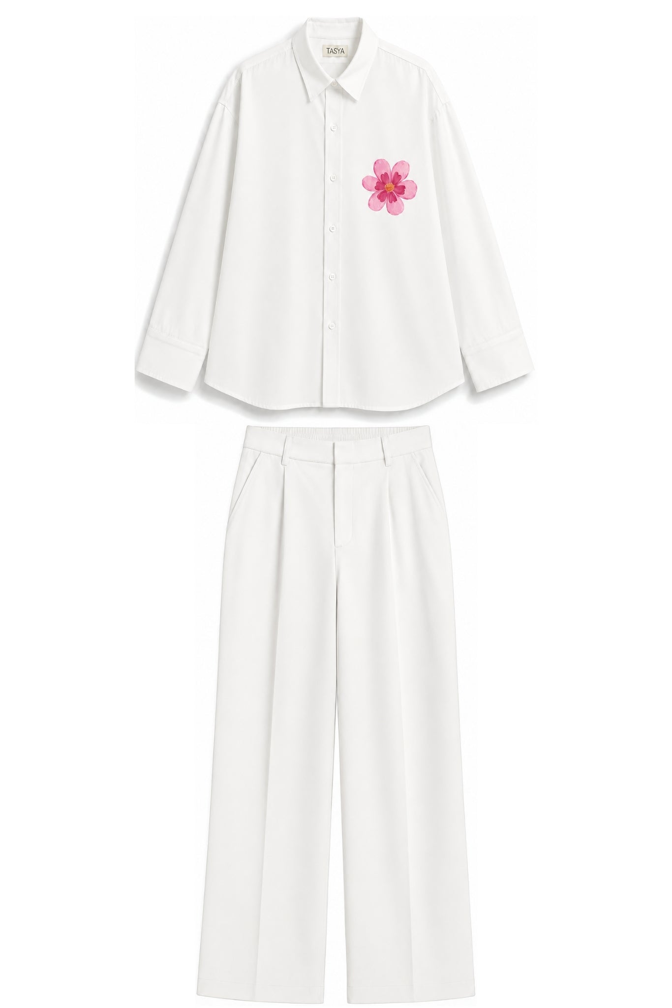 DALLY PINK FLOWER CO-ORD MEN