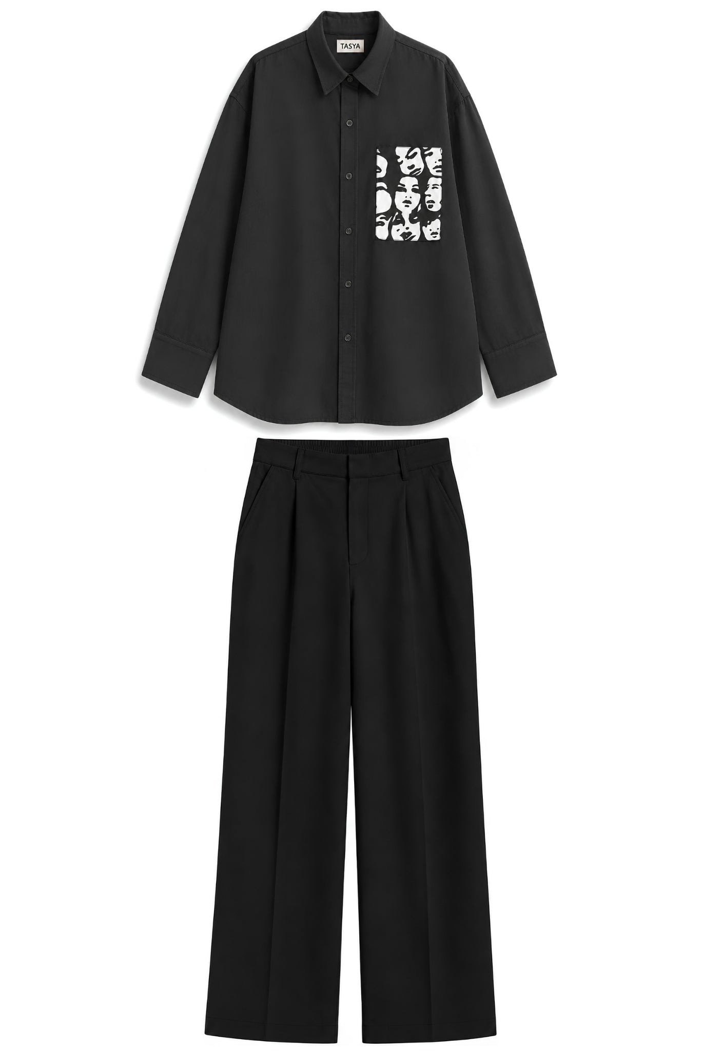 HOLLIE BLACK CO-ORD MEN