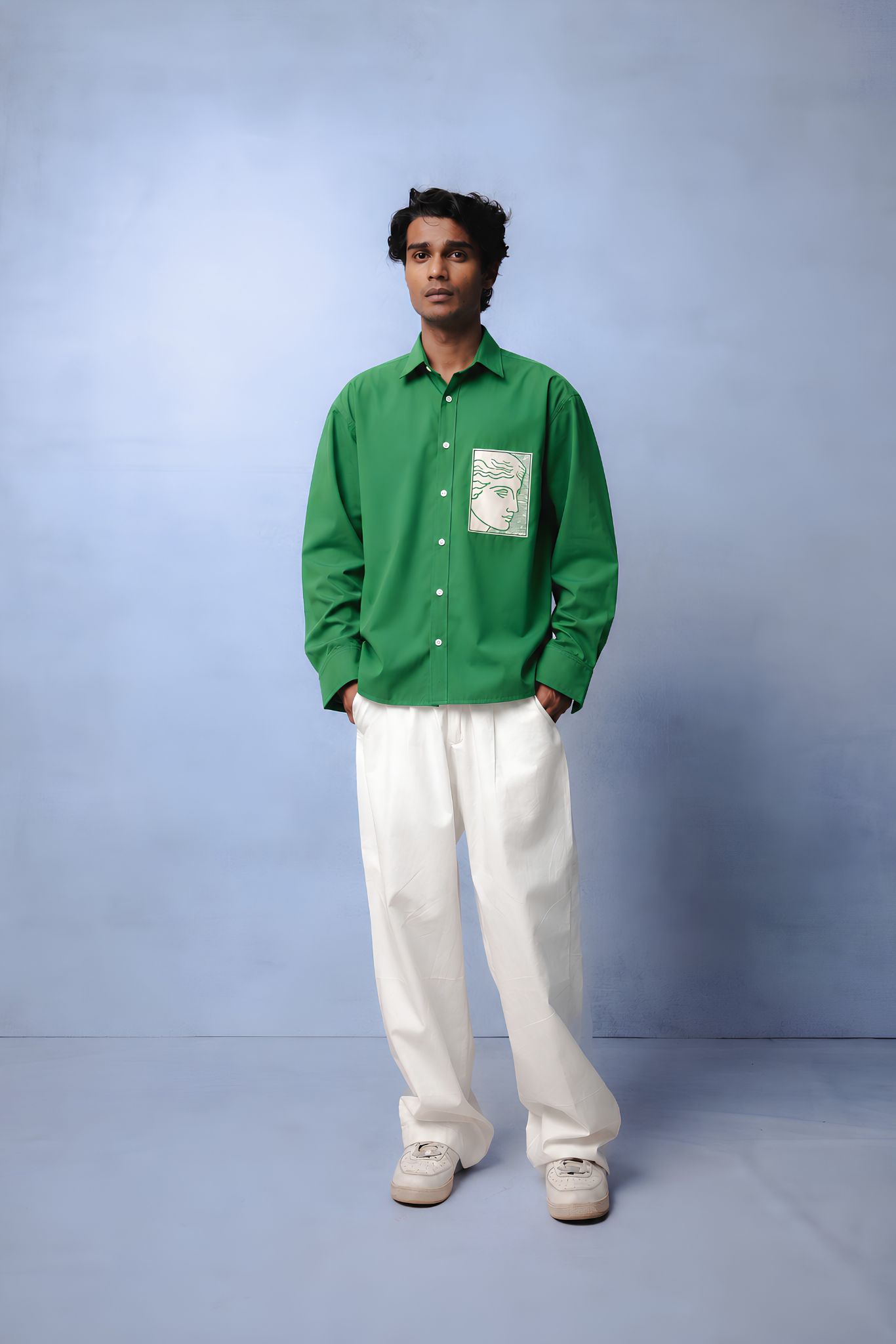 TIFFANY GREEN DYED CO-ORD MEN