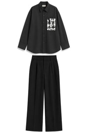 HOLLIE BLACK CO-ORD WOMEN