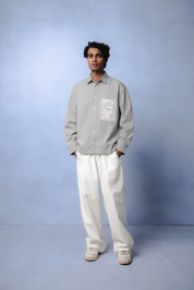 TIFFANY GREY DYED CO-ORD MEN