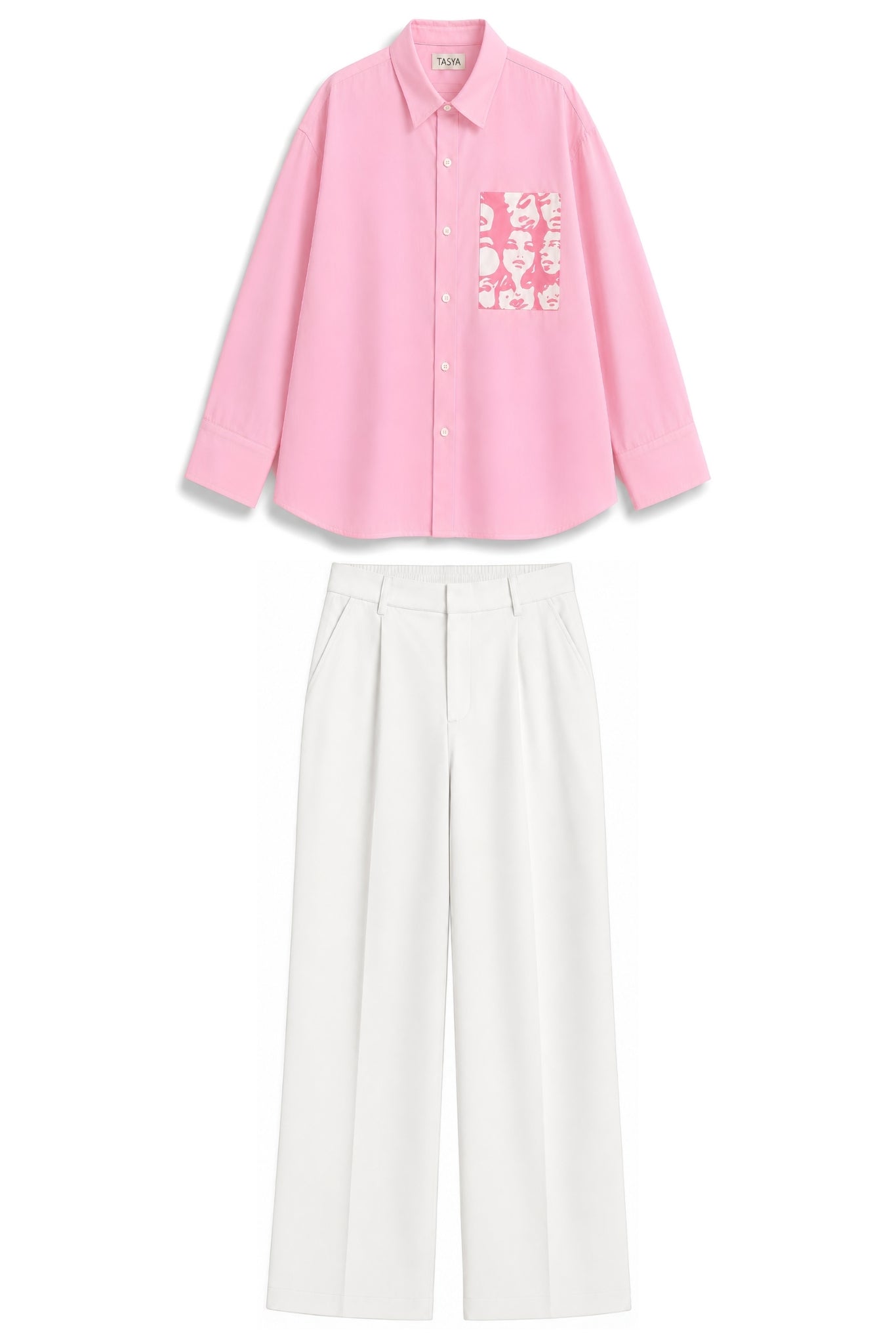 WINONA PINK DYED CO-ORD MEN