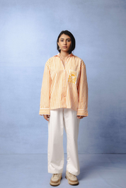 HORIZON STRIPE ORANGE CO-ORD