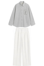 OLIVIA GREY DYED CO-ORD MEN