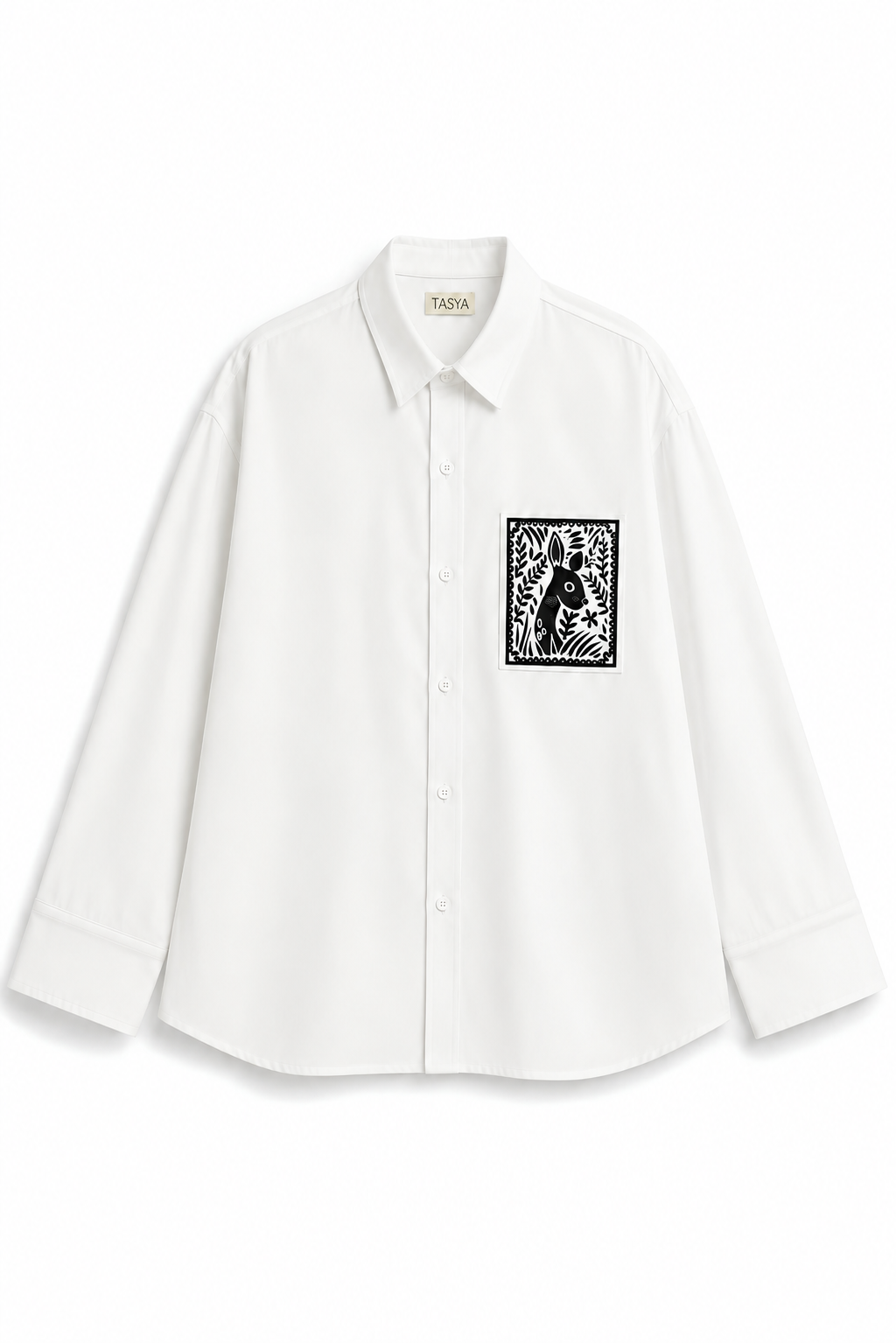 OLIVIA BLACK SHIRT MEN