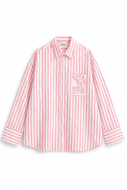 HORIZON STRIPE PINK SHIRT MEN