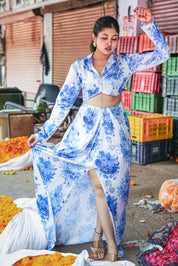 Phoolwari Slit Co-ord Set