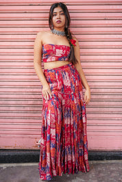 Jazzba Tube Top With Pants