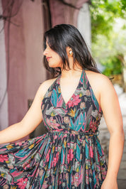 Chandani Halter Neck Dress