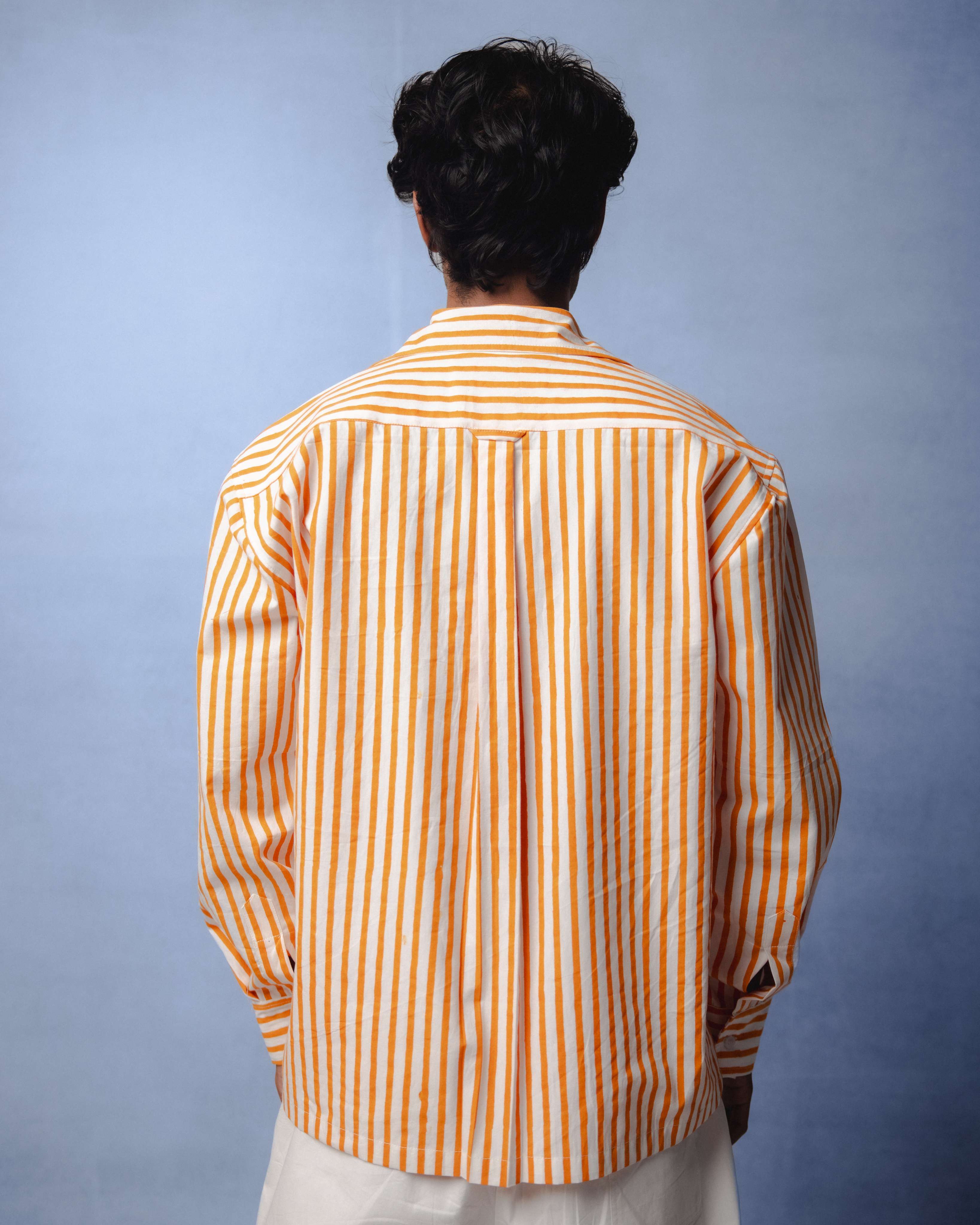 HORIZON STRIPE ORANGE CO-ORD