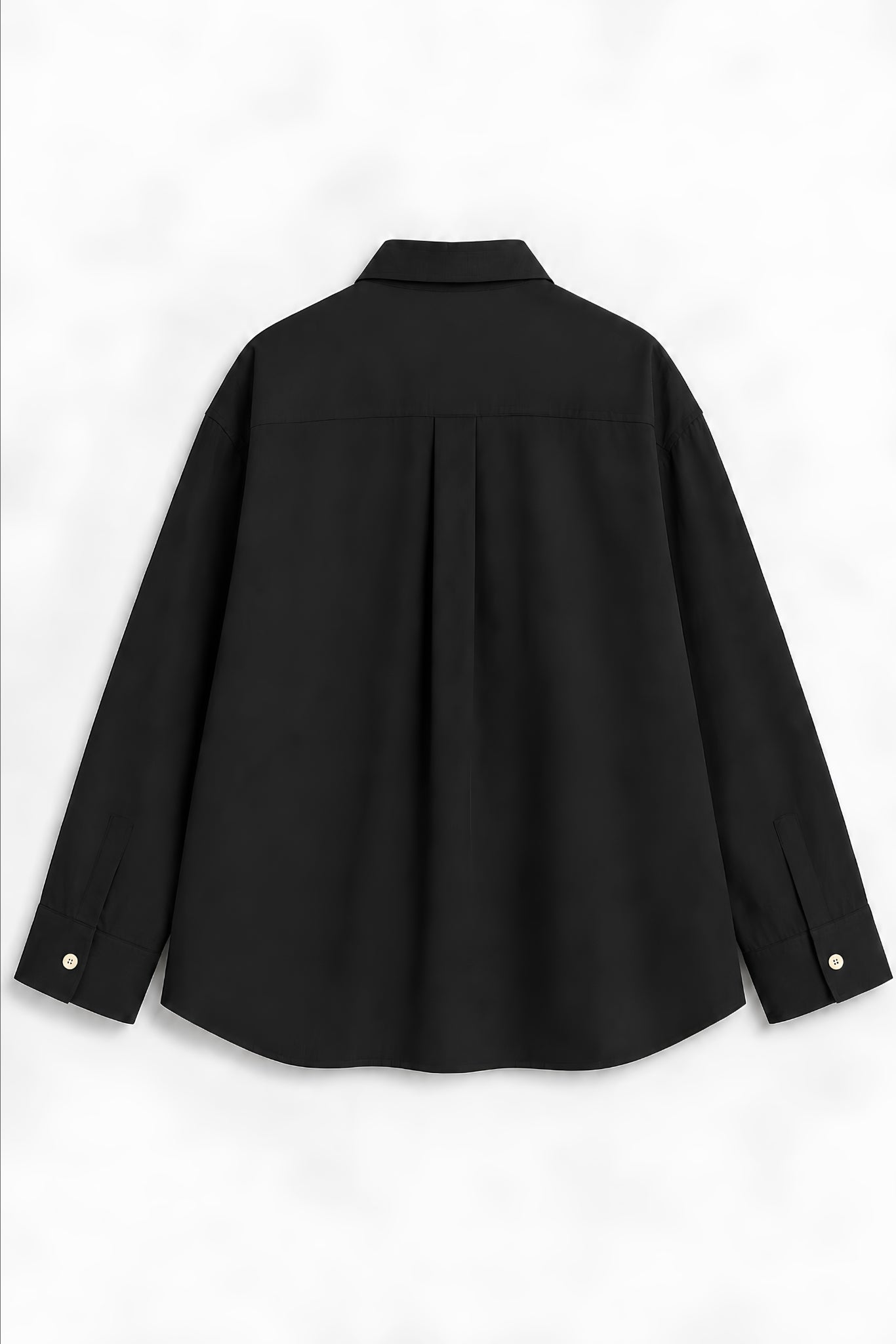 OLIVIA BLACK DYED SHIRT MEN