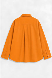 OLIVIA ORANGE DYED SHIRT WOMEN