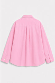 OLIVIA PINK DYED SHIRT WOMEN