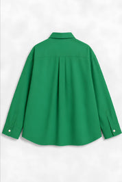 OLIVIA GREEN DYED SHIRT MEN
