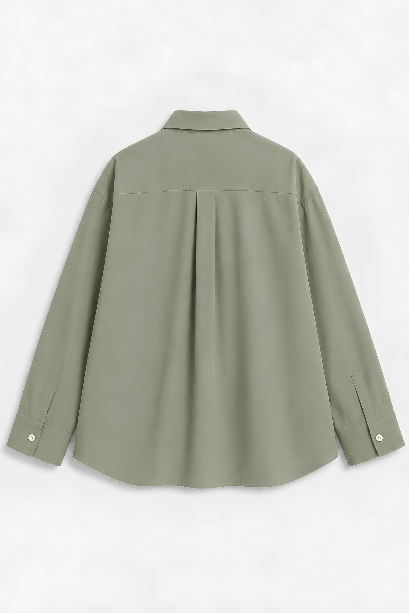 KIN OLIVE GREEN DYED SHIRT MEN