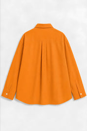 KIN ORANGE DYED SHIRT MEN