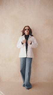 LUXE GEOMETRIC STATEMENT SHACKET