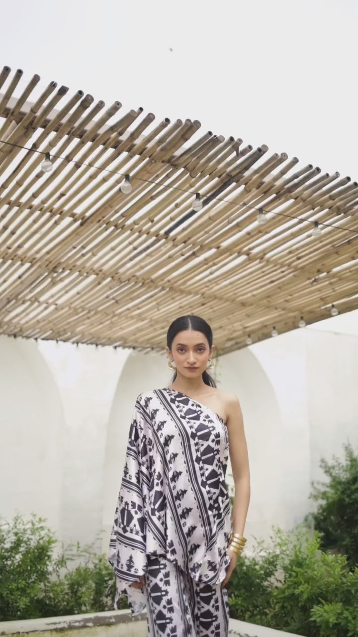 Luna One Shoulder Co-ord Set