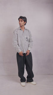HORIZON STRIPE BLACK CO-ORD