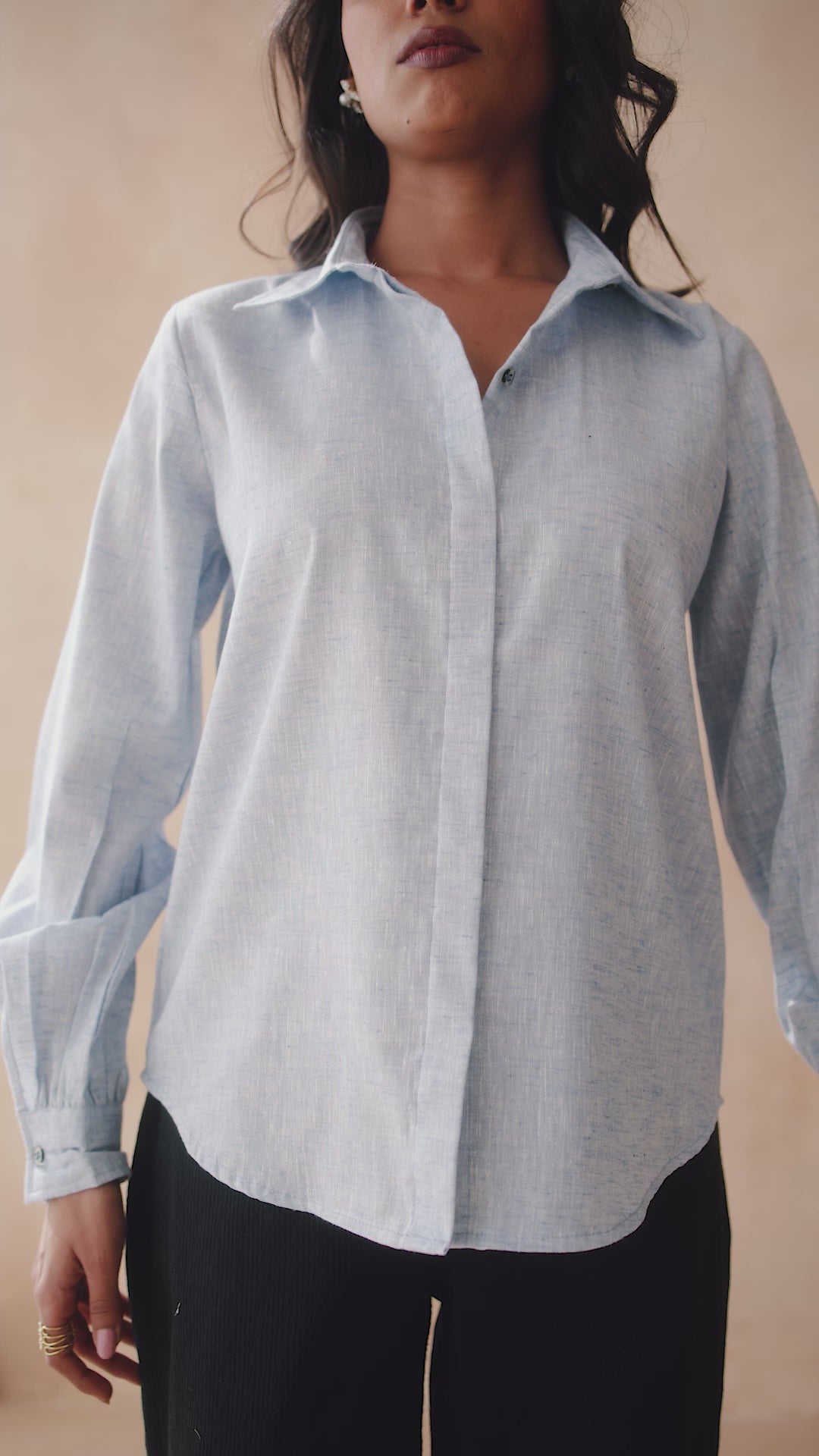 ETHEREAL MORNING LINEN SHIRT