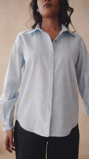 ETHEREAL MORNING LINEN SHIRT