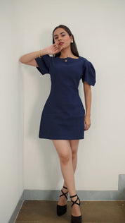 VENI MINI DRESS - BEIGE