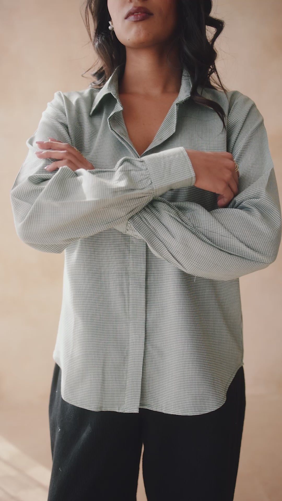 CASUAL CLOUD CHECKED SHIRT